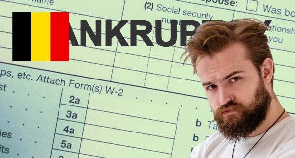 How To Declare Yourself Bankrupt in Belgium