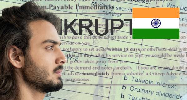 How To Declare Yourself Bankrupt in India