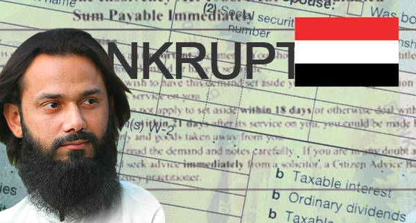 How To Declare Yourself Bankrupt in Yemen