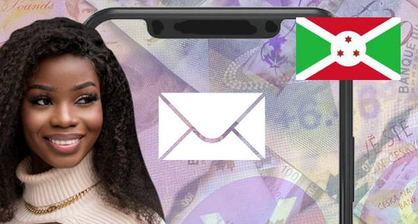 Send Money Through Email in Burundi