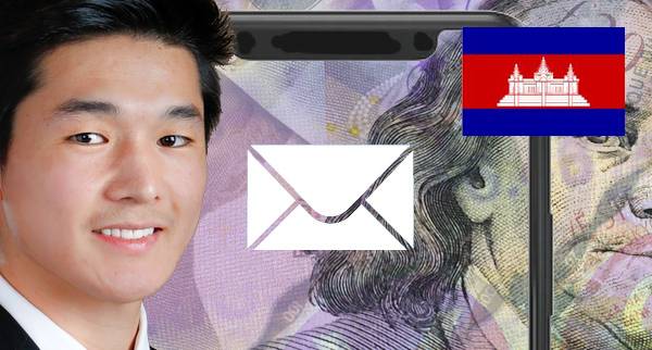 Send Money Through Email in Cambodia