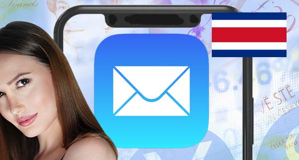 Send Money Through Email in Costa Rica
