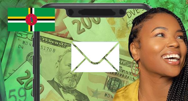 Send Money Through Email in Dominica