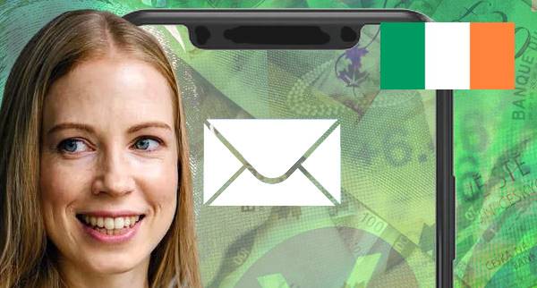 Send Money Through Email in Ireland