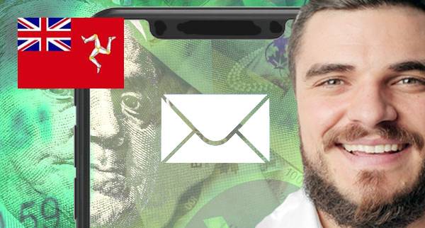 Send Money Through Email in The Isle of Man