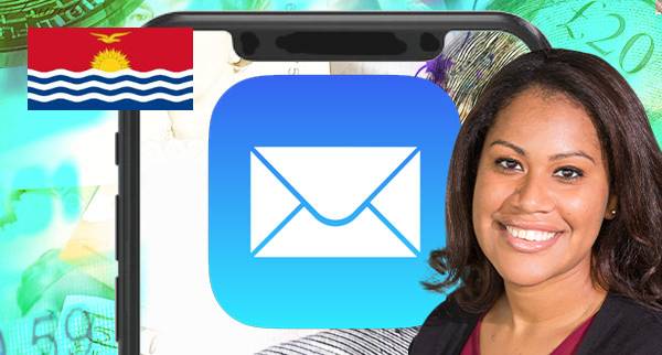 Send Money Through Email in Kiribati