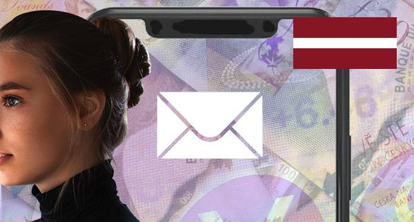 Send Money Through Email in Latvia