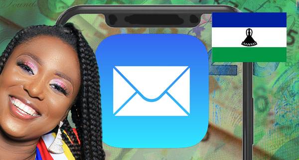 Send Money Through Email in Lesotho