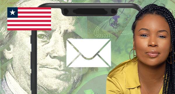 Send Money Through Email in Liberia