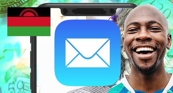 Send Money Through Email in Malawi