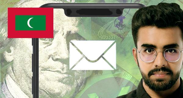 Send Money Through Email in The Maldives