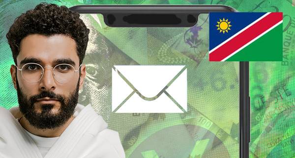 Send Money Through Email in Namibia