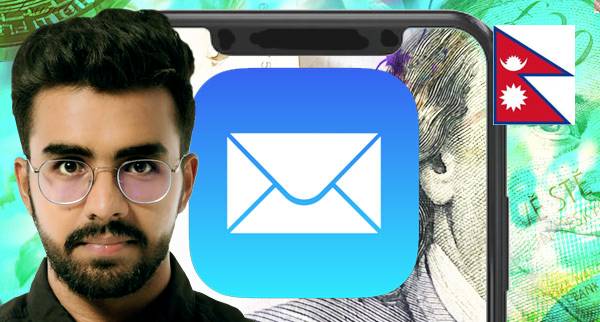 Send Money Through Email in Nepal