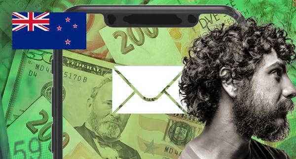 Send Money Through Email in New Zealand