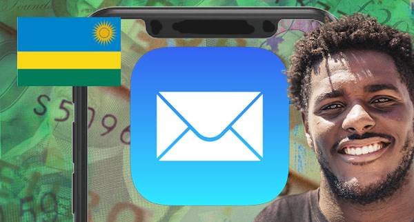 Send Money Through Email in Rwanda