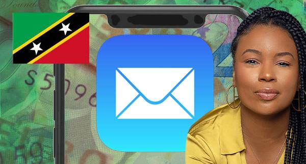 Send Money Through Email in Saint Kitts and Nevis