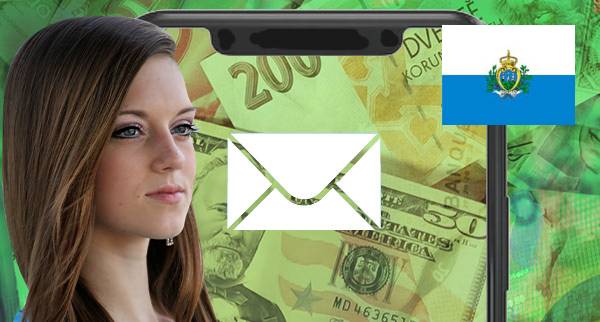Send Money Through Email in San Marino
