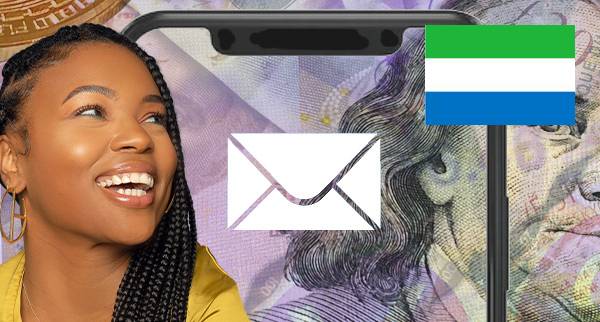 Send Money Through Email in Sierra Leone