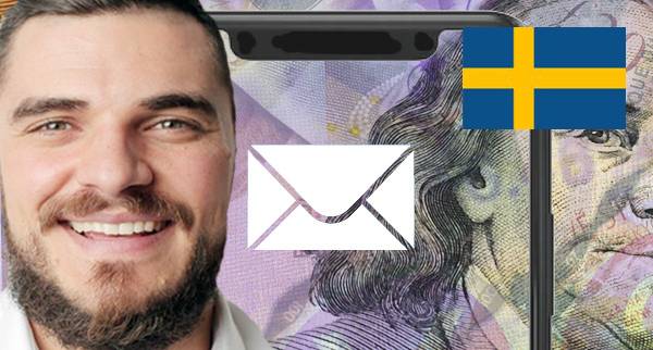 Send Money Through Email in Sweden