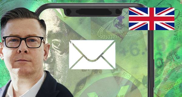 Send Money Through Email in the United Kingdom