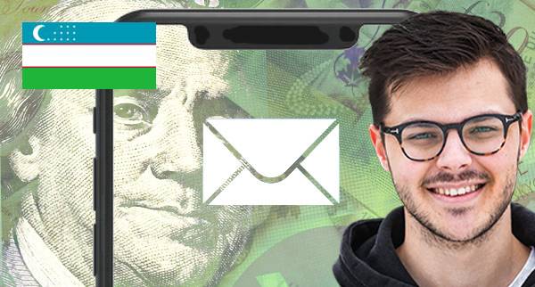Send Money Through Email in Uzbekistan
