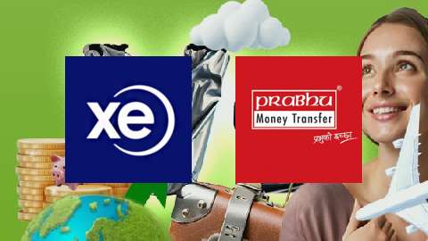 XE Money Transfer vs Prabhu Money Transfer